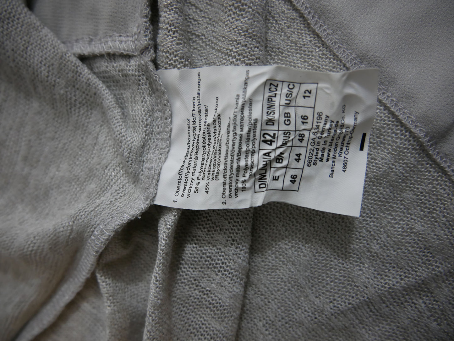 Cardigan tendance pour femme de taille 44