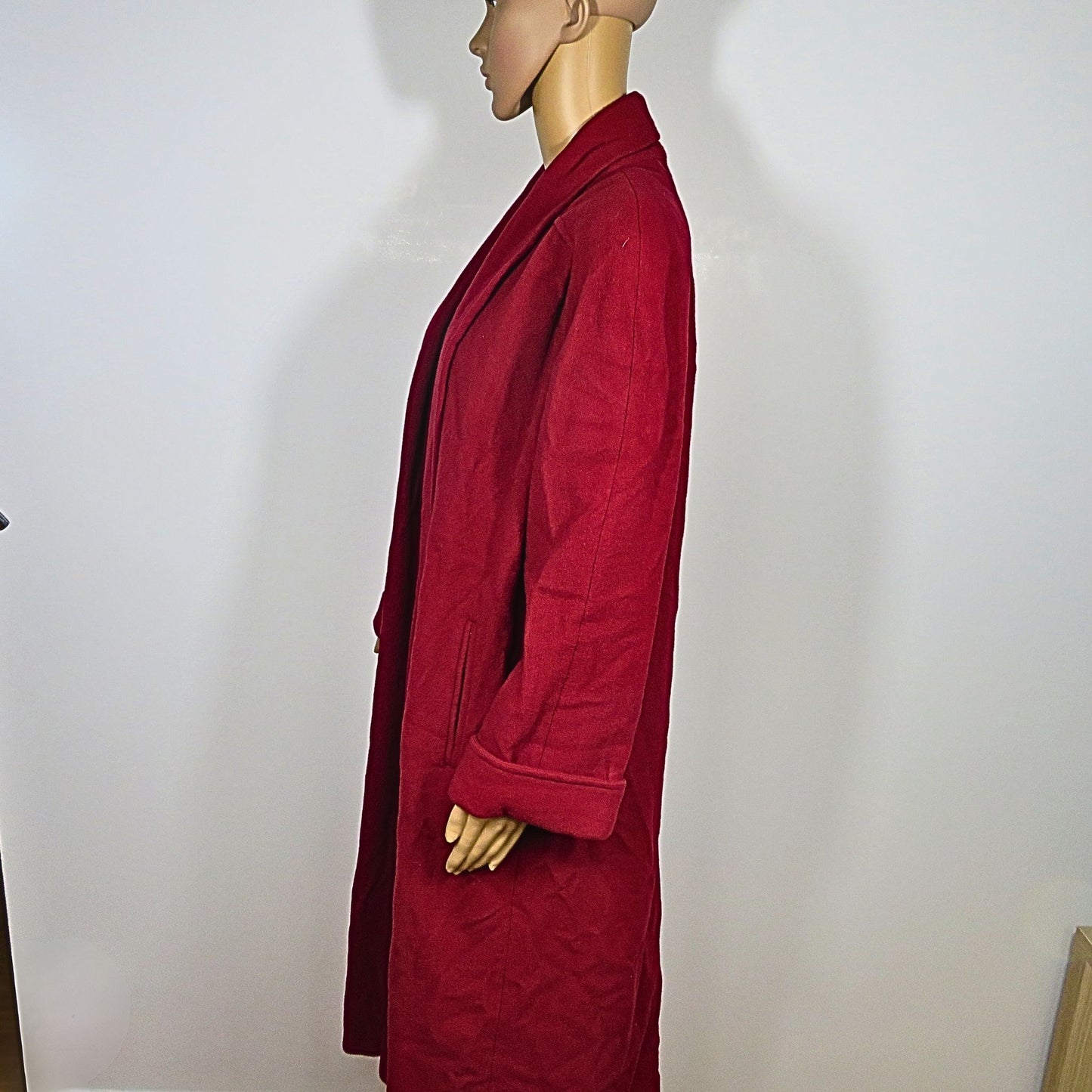 3 Suisses Long red coat