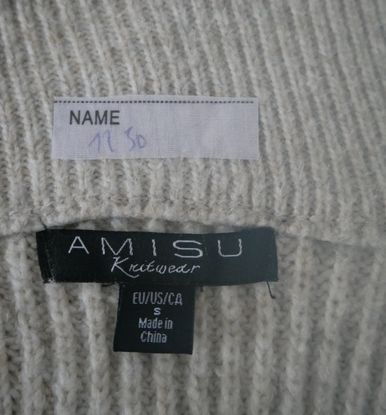 Pull sans manches zippé Amisu taille S