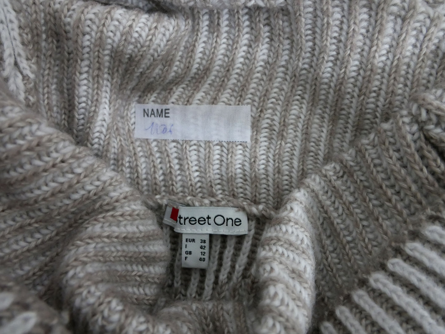 Pullover col roulé haut Street One taille 38