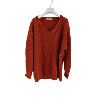 Pullover femme d'occasion orange
