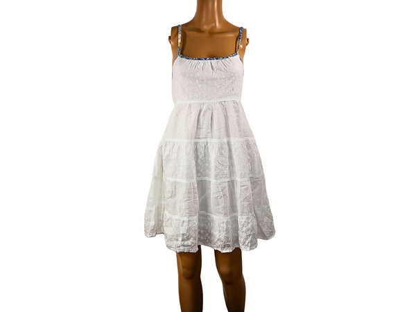 Robe brodée d'été évasée Only