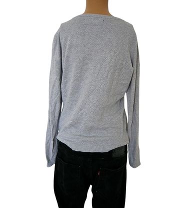 pullover gris aux manches longues Vero moda pour femme