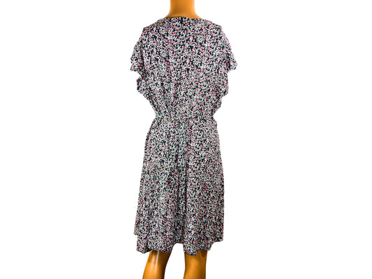 Robe d'été imprimée florale Apricot