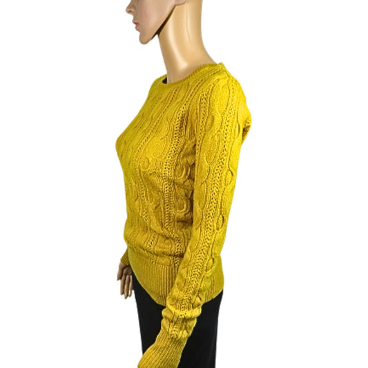 Aphorism Cable-knit wool sweater