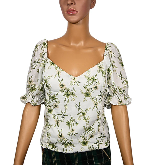 Abercrombie &amp; Fitch Balloon sleeve blouse