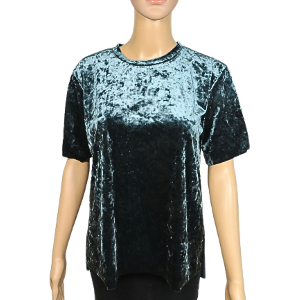 Bershka Velvet top