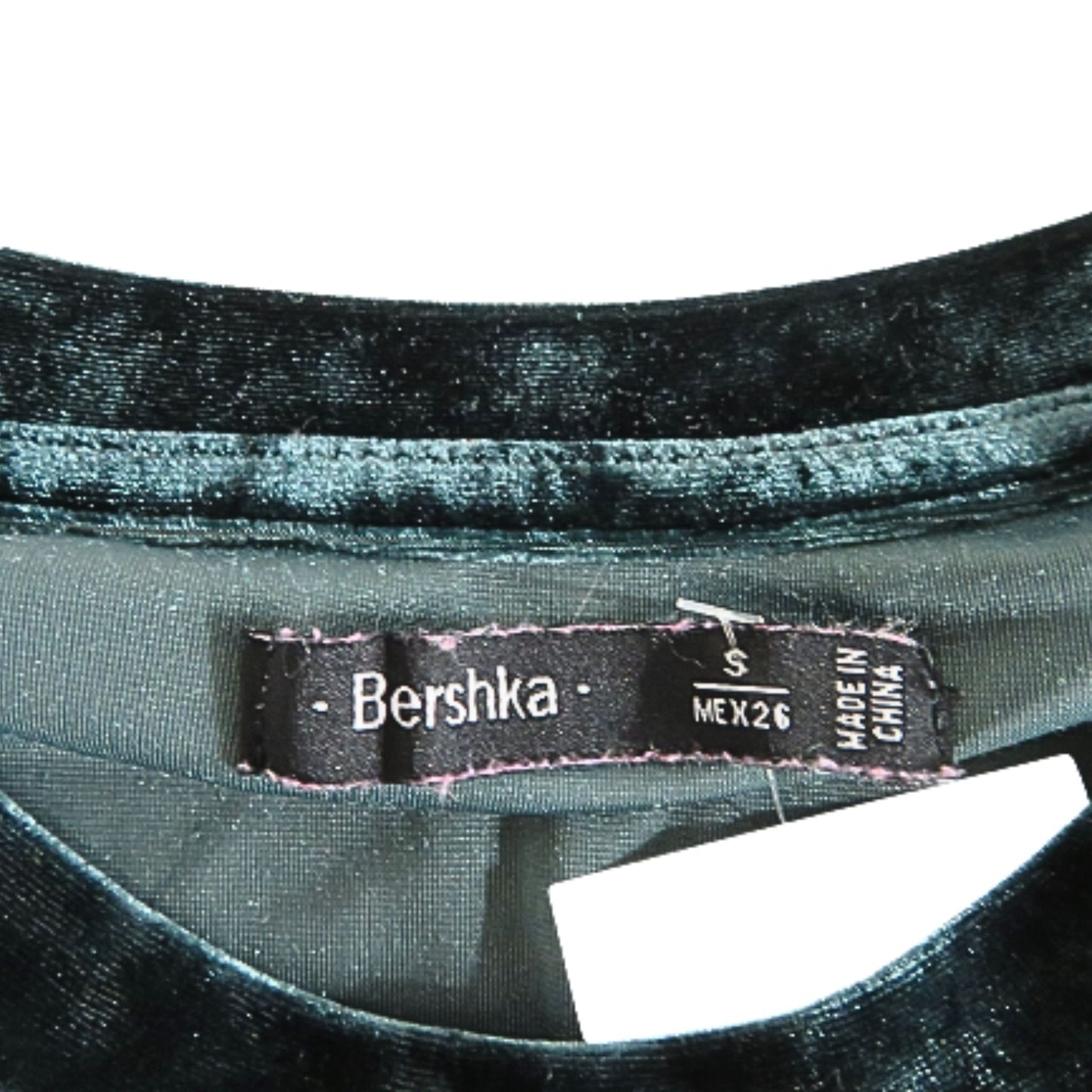 Bershka Velvet top