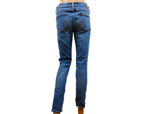 Jean skinny bleu délavé Lee