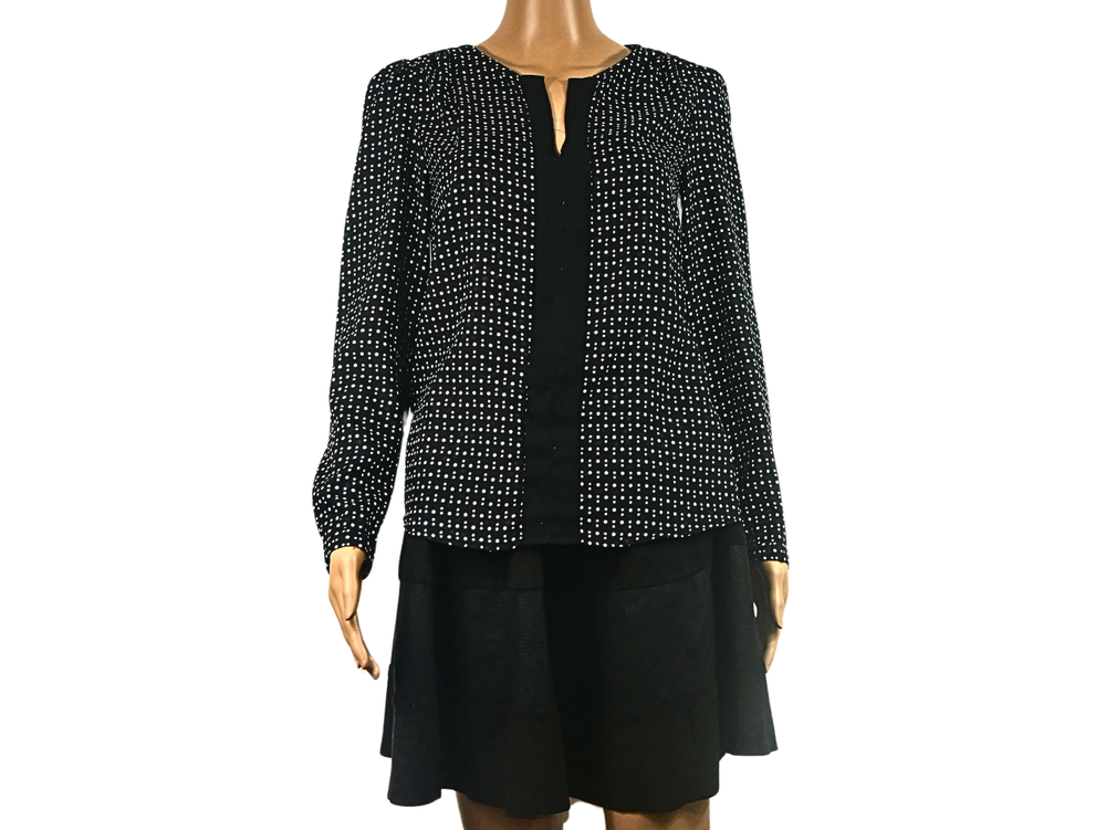 MANGO patterned blouse for women