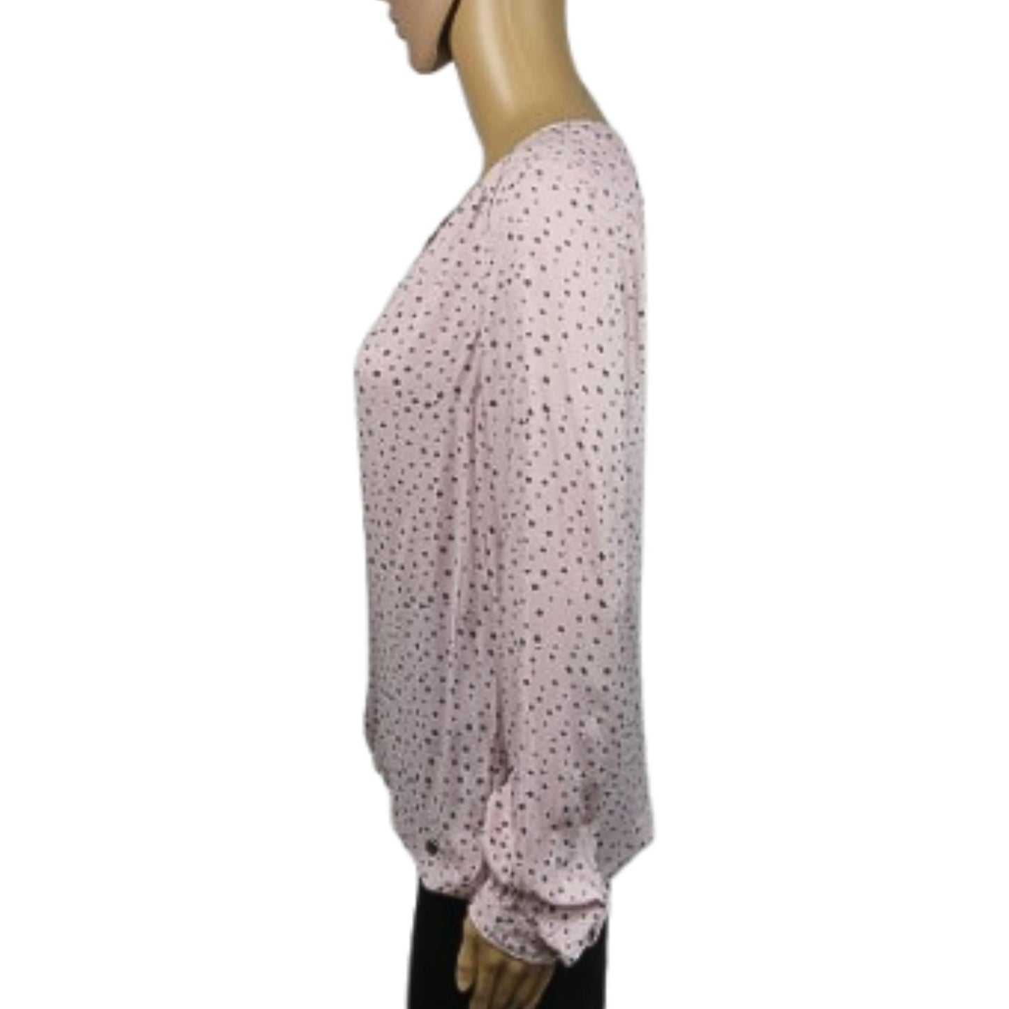 Liebs Blouse rose imprimé étoiles