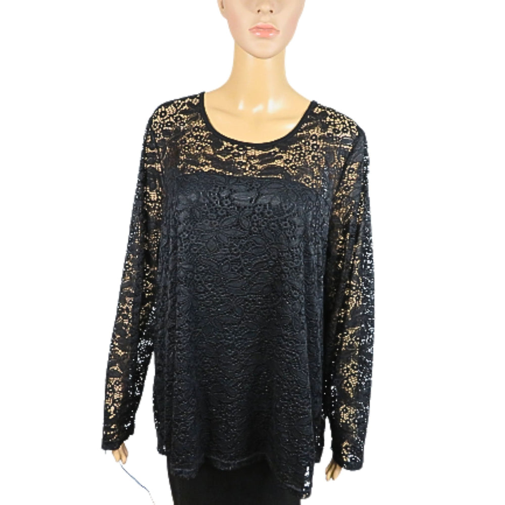 CISO Long-sleeved lace top