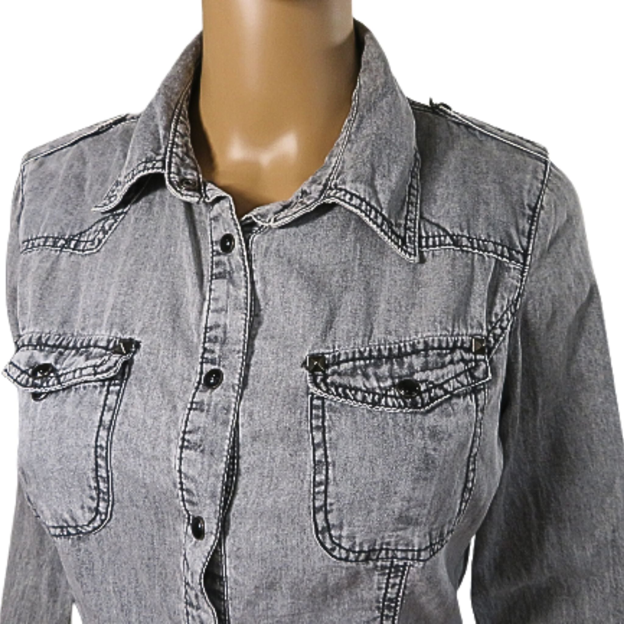 Chemise en jean femme camaïeu sale