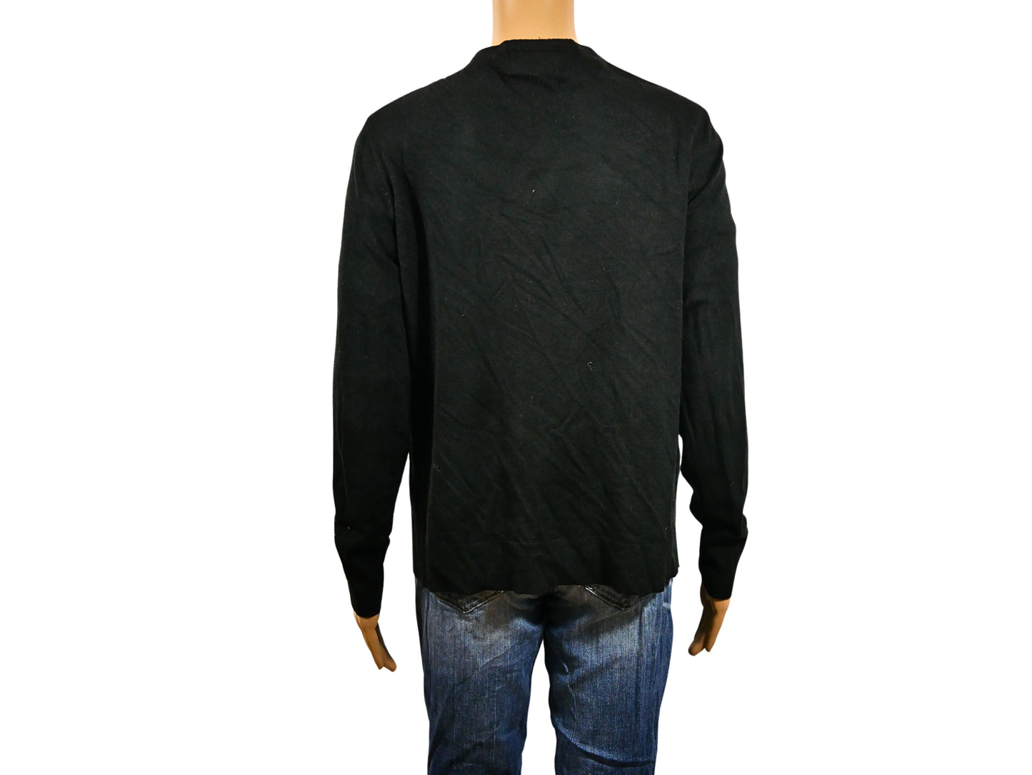 Cardigan noir boutons dorés C&A