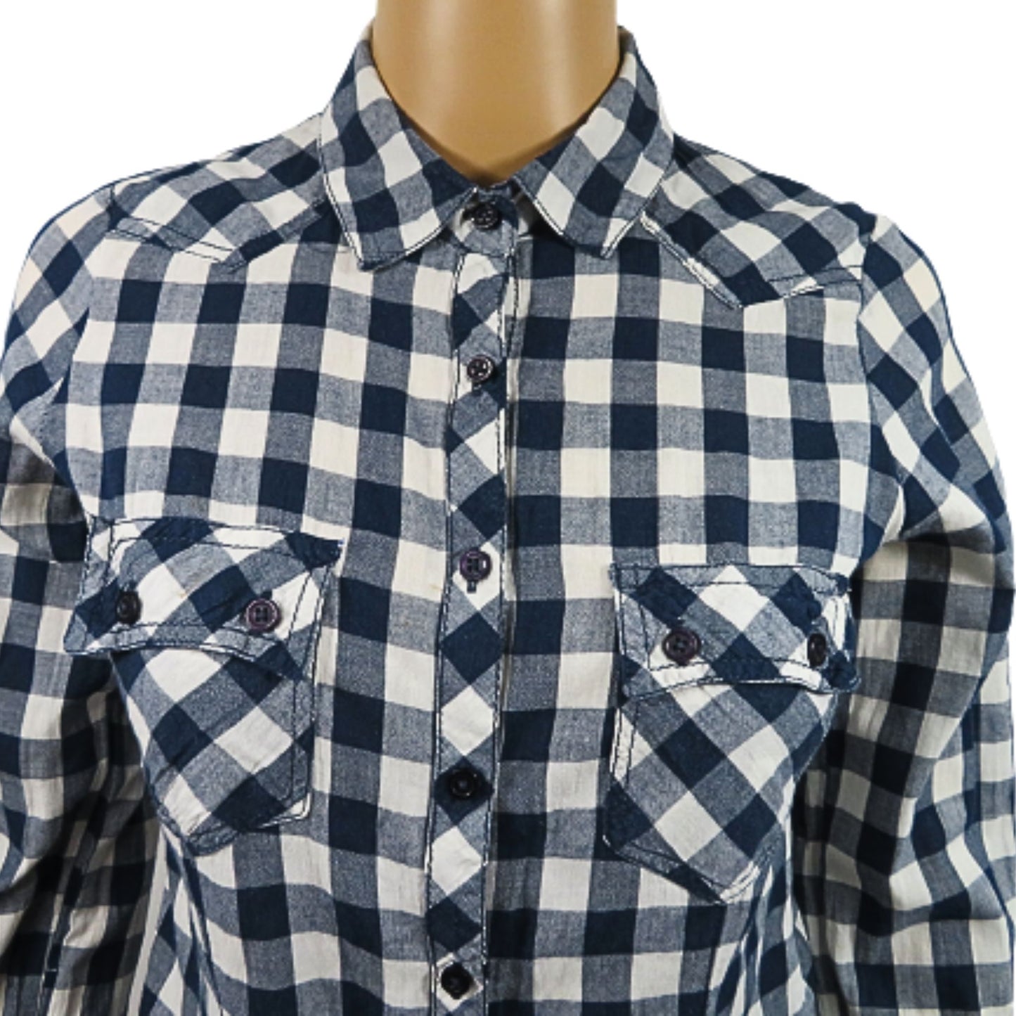 Stradivarius Slim-fit checked shirt