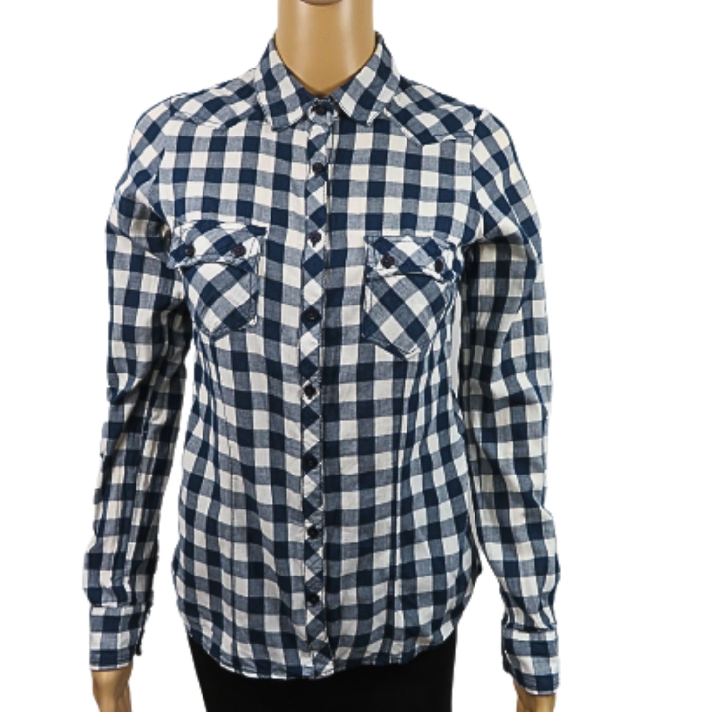 Stradivarius Slim-fit checked shirt