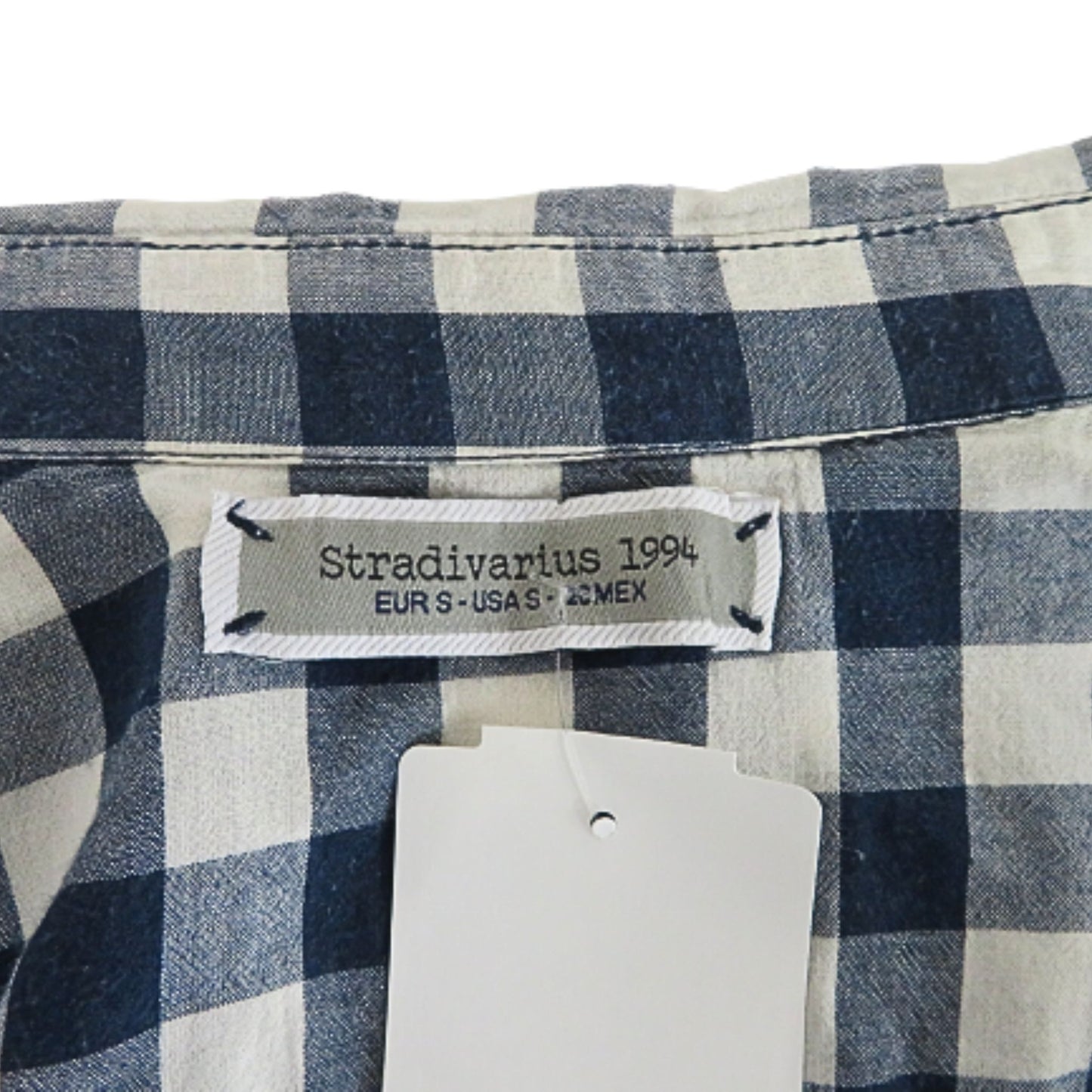 Stradivarius Slim-fit checked shirt