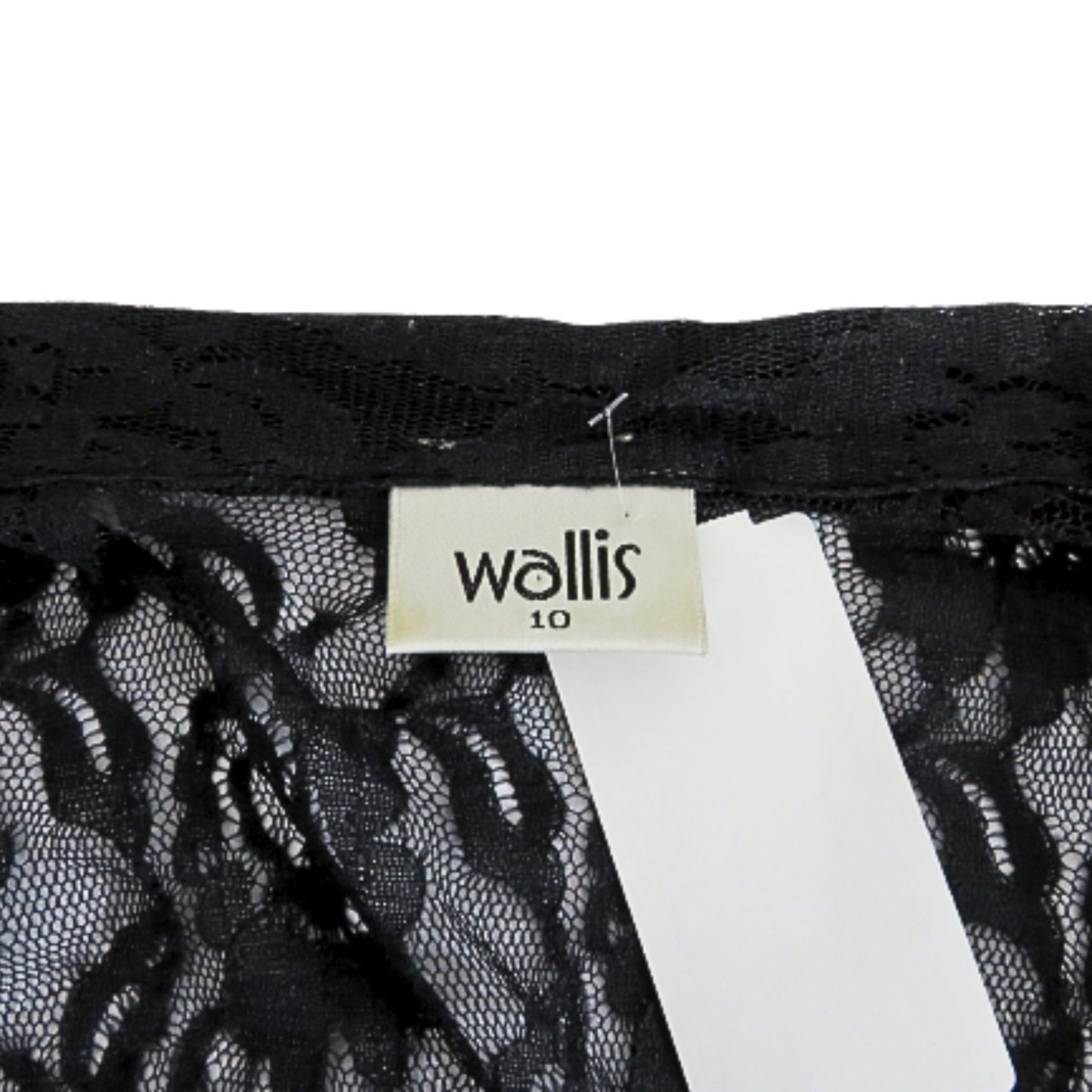 Wallis Top boutonné en dentelle