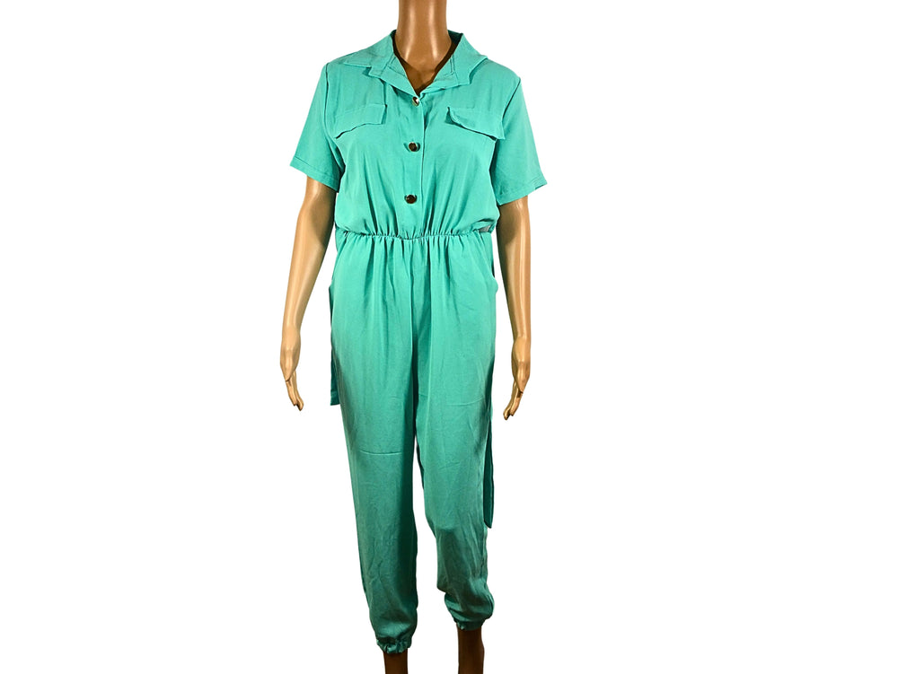 Women's short-sleeved jumpsuit