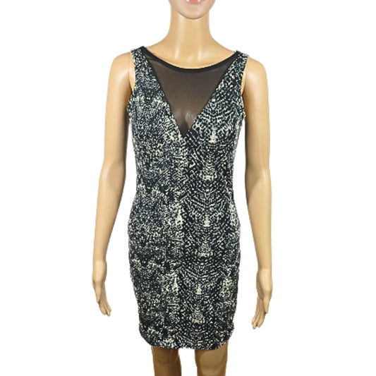 Coolcat Kurzes Kleid mit Animal-Print