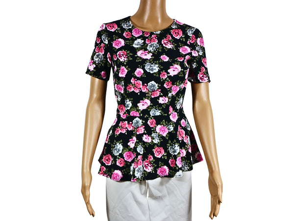 Top Peplum Imprimé Floral DIVIDED