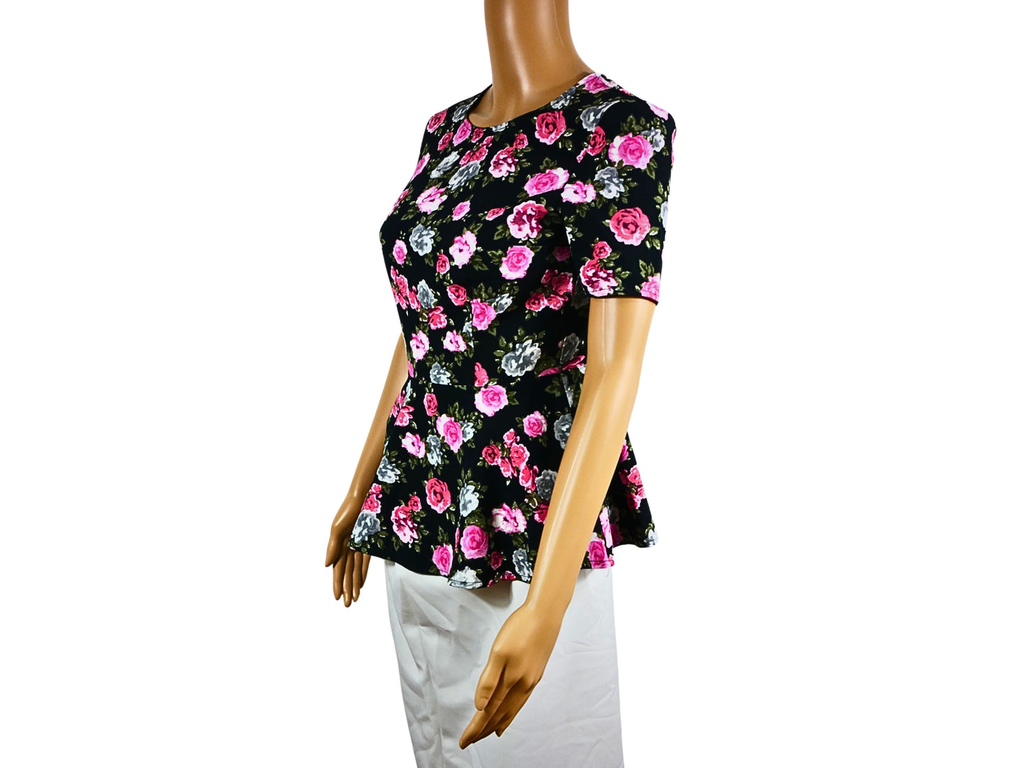 Top Peplum Imprimé Floral DIVIDED