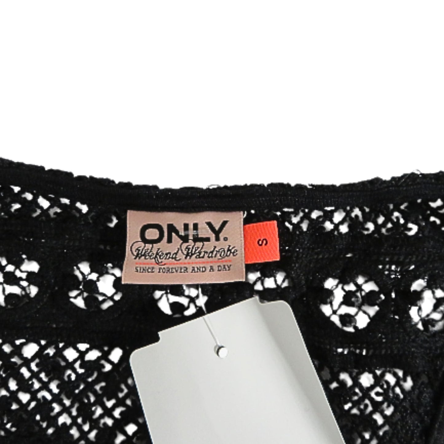 Only Top à détail crocheté