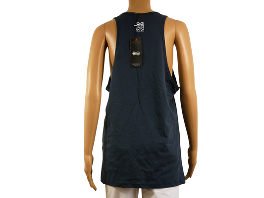 Trendy Crosshatch long tank top for women