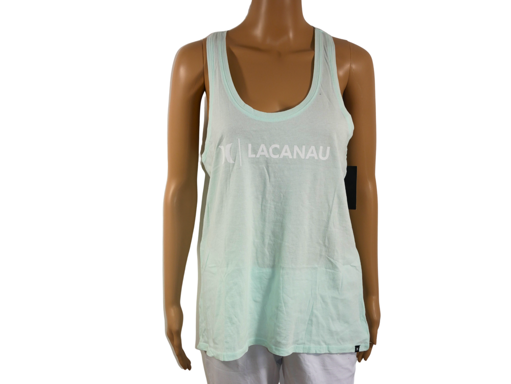 HURLEY green tank top for women