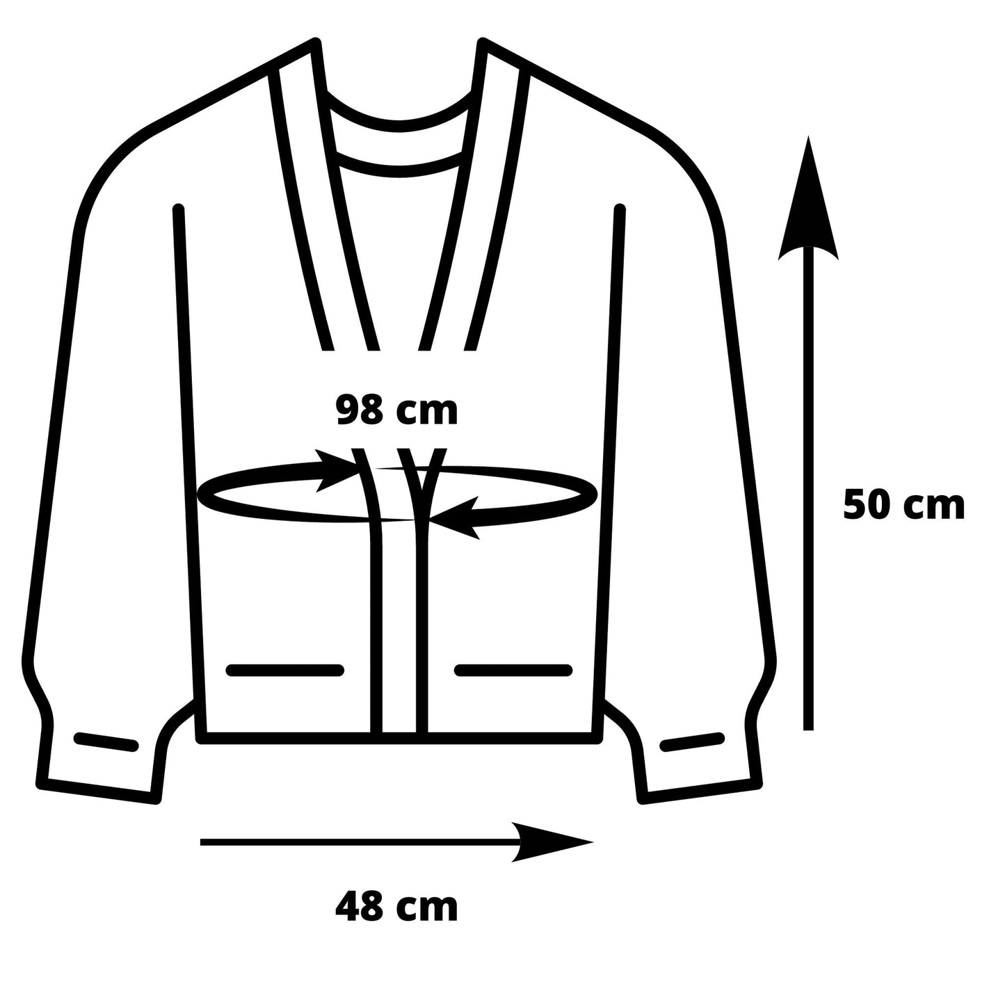 Chiaramente Hahnentritt-Cardigan