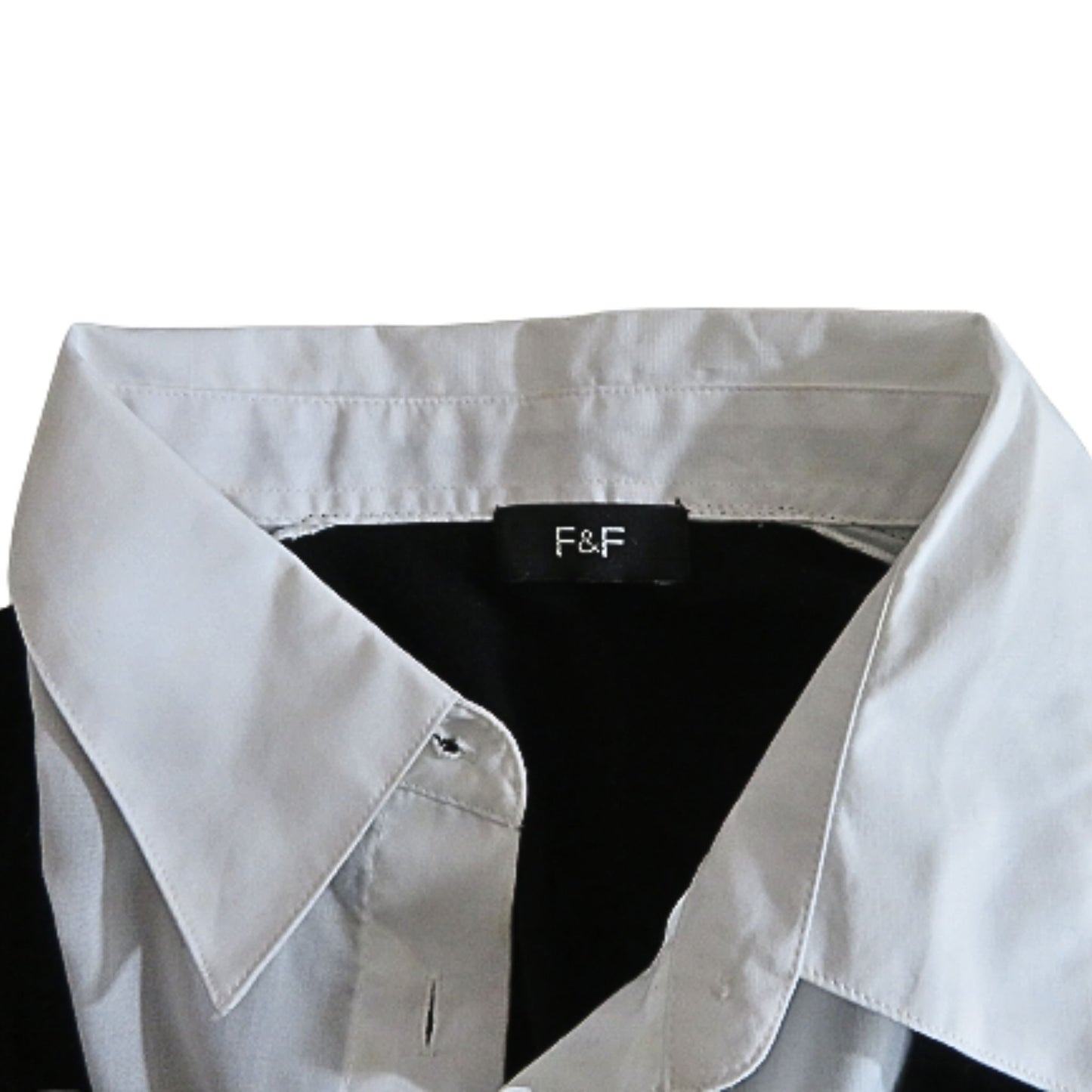 F&amp;F Sweater with shirt collar