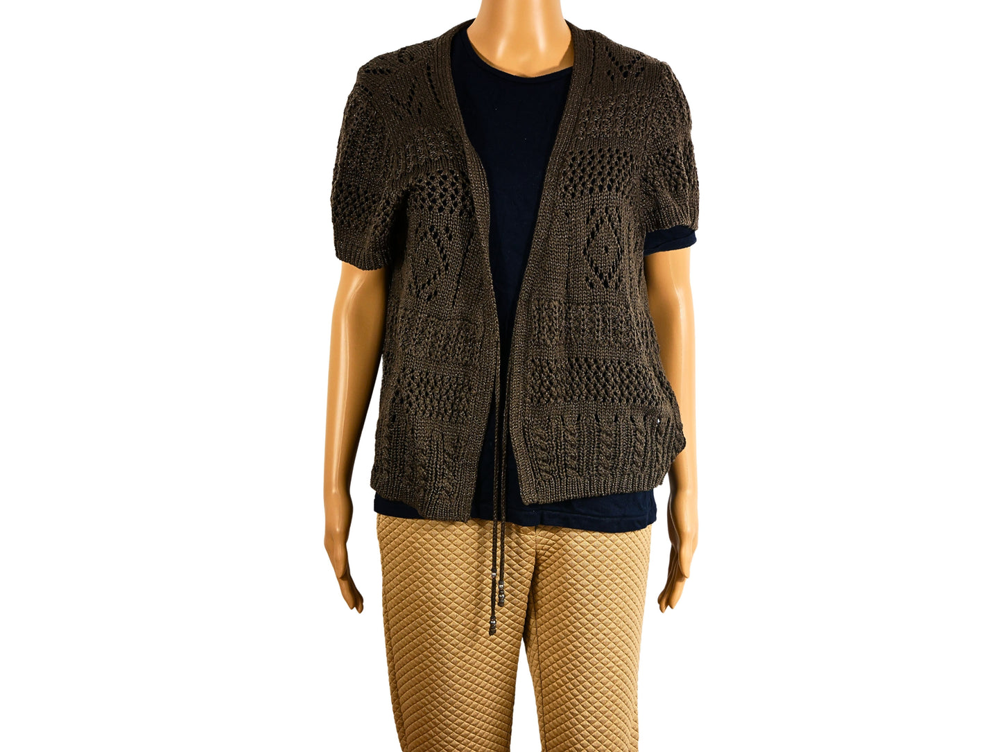 Gilet tricot manches courte CANADA pour femme