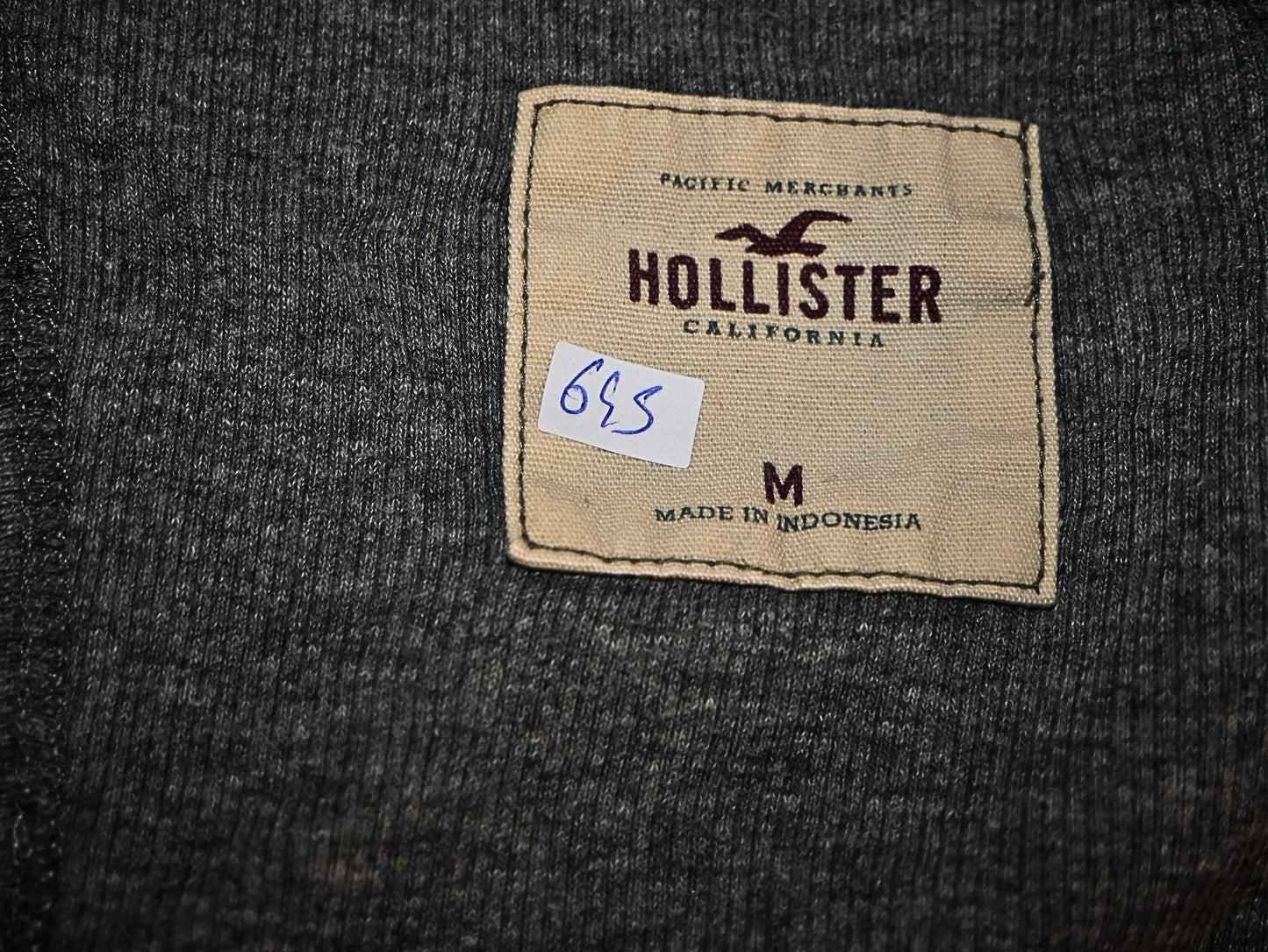 Débardeur gris chiné pour femme HOLLISTER - Élégance décontractée