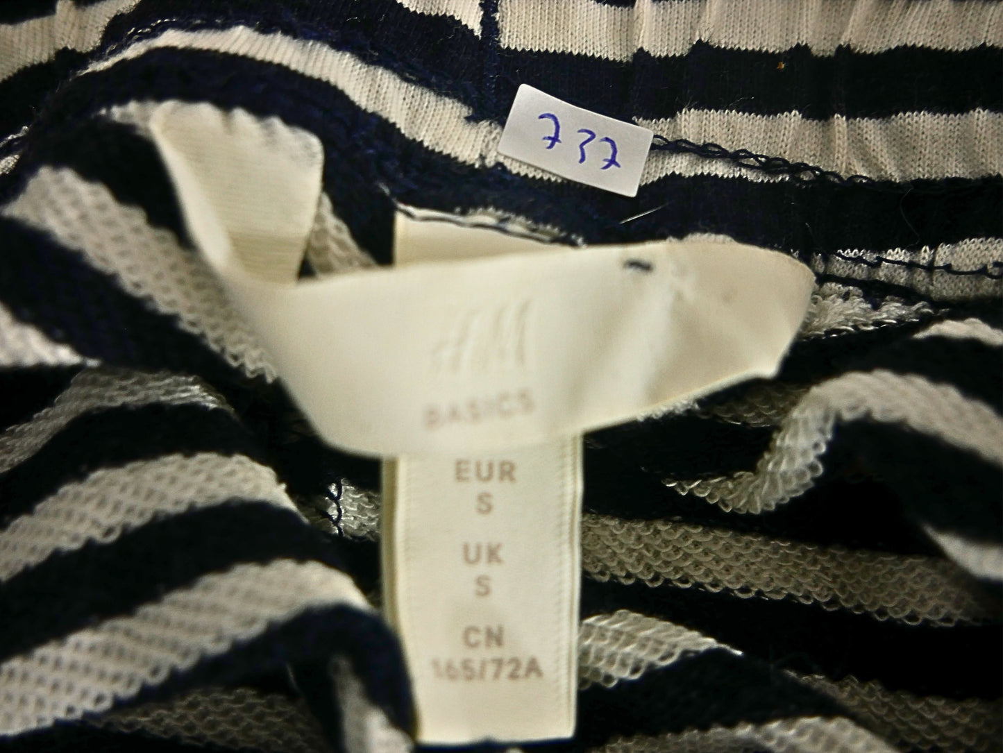 Short jogging à rayures H&M