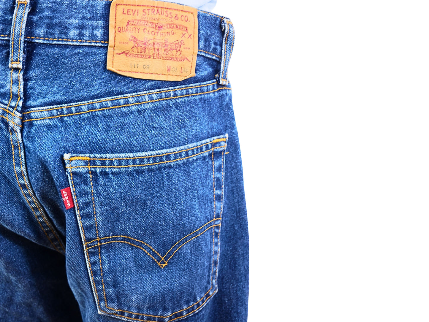 Jean levi's vintage bleu pour femme