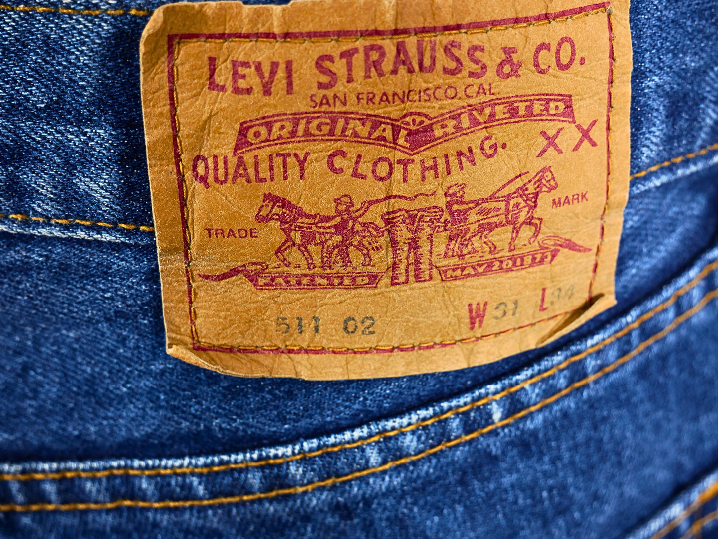 Levi's Vintage-Bluejeans für Damen