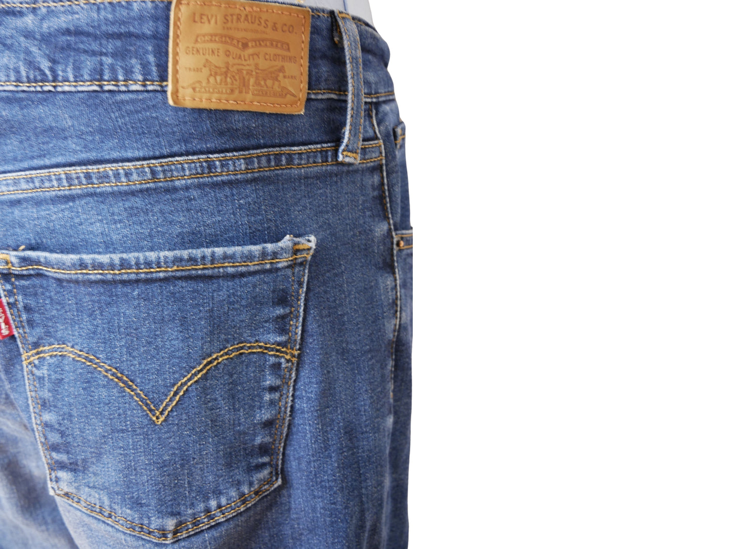 Jean levi's bleu vintage pour femme