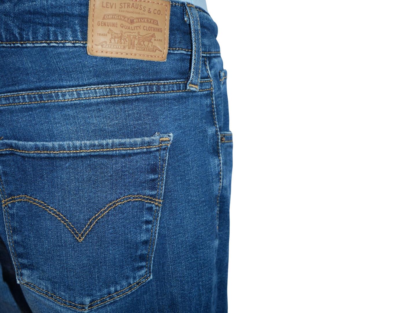 Jean levi's bleu vintage pour femme