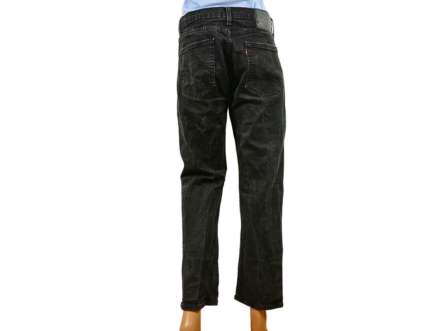 Jean noir vintage Levi's original 505 pour femme