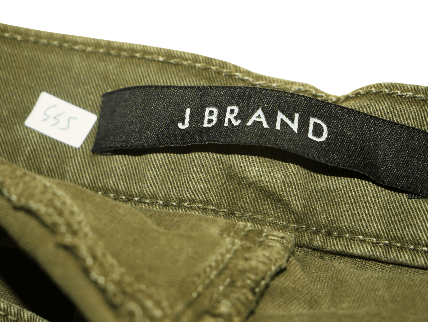 Jean slim vert femme J BRAND - Coupe ajustée, taille US 29