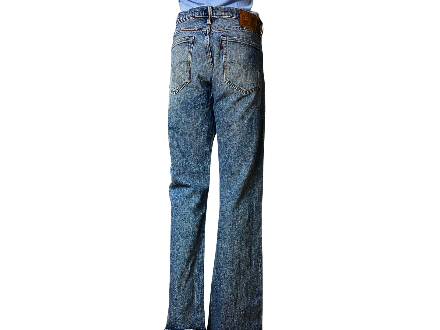 Jean vintage levi's 527 évasé pour femme