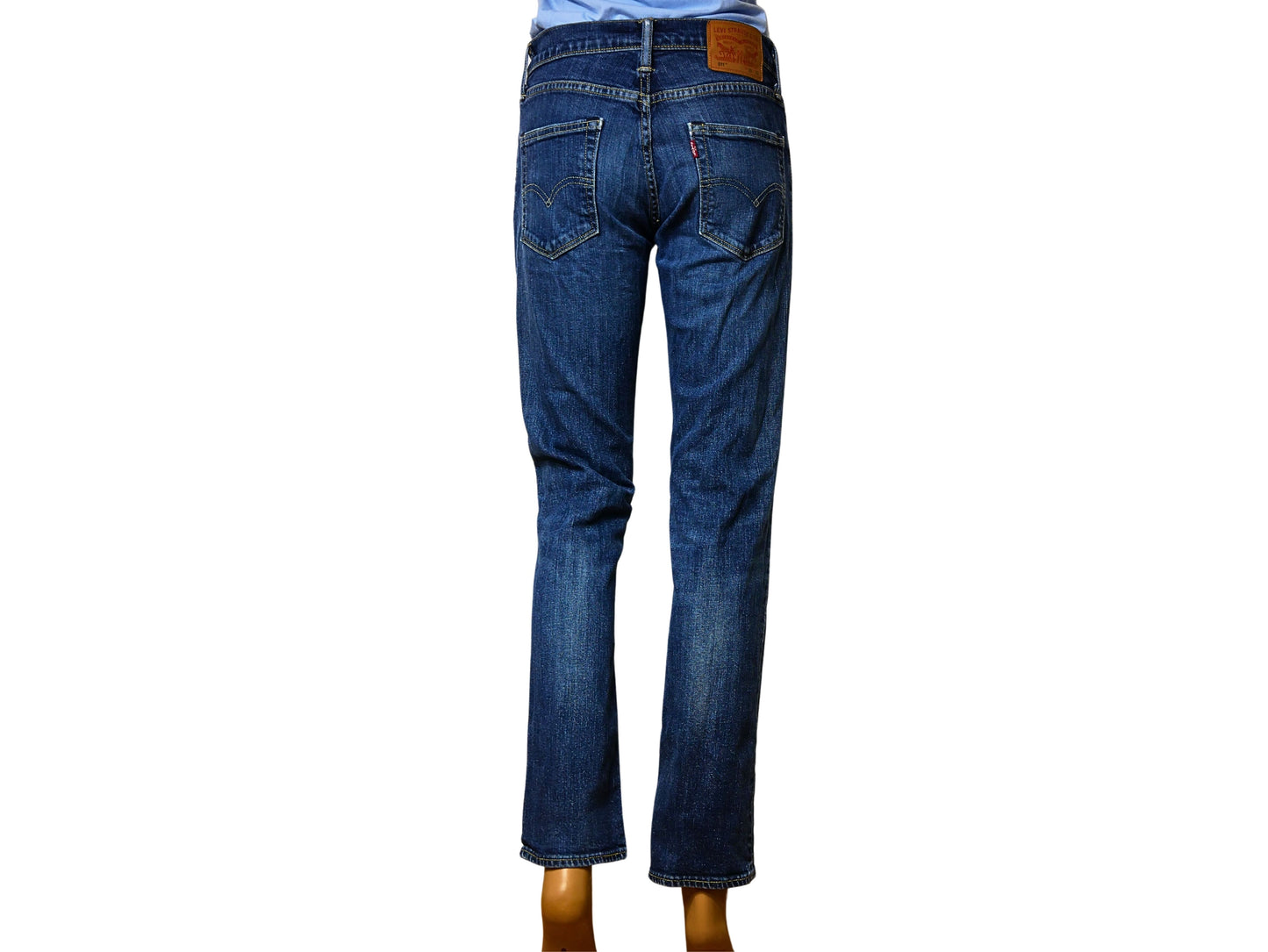 Jean vintage slim Levi's 511 pour femme