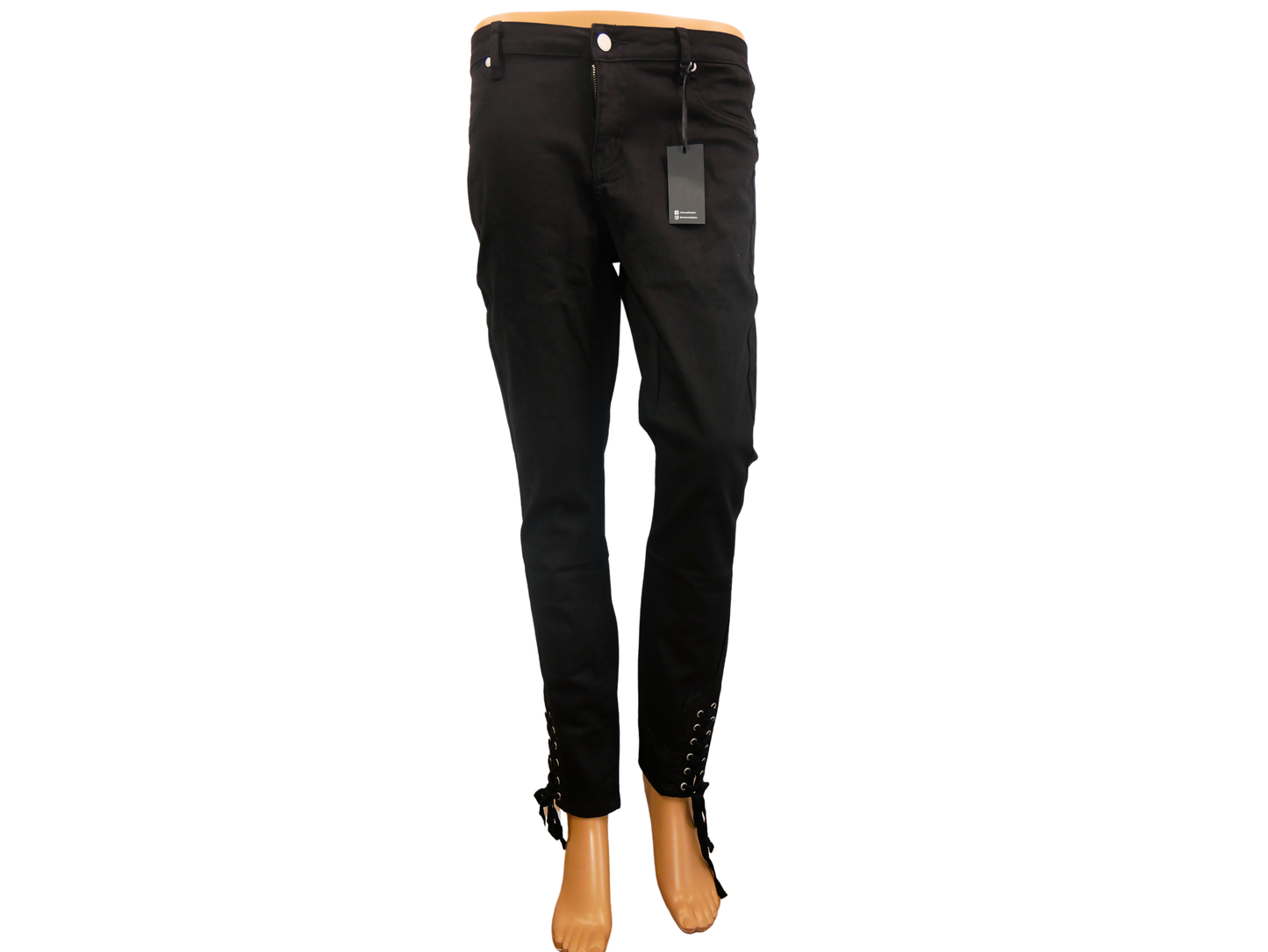 Jean noir skinny femme MELROSE - Coupe moderne et confortable (FR38)