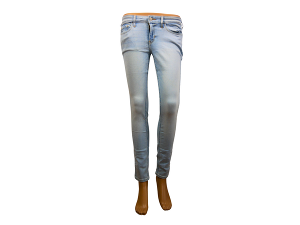 Jean slim HOLLISTER bleu ciel femme taille W27L30 - Tendance et Flatteur