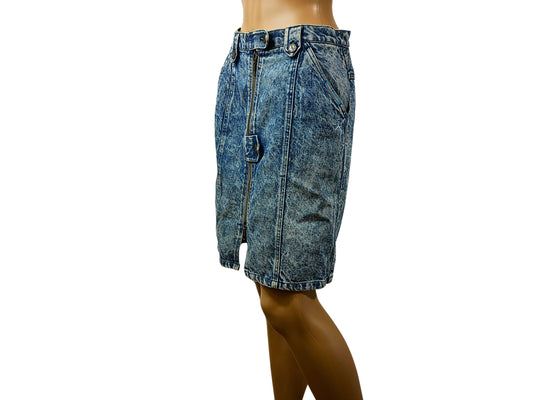Jupe courte denim vintage