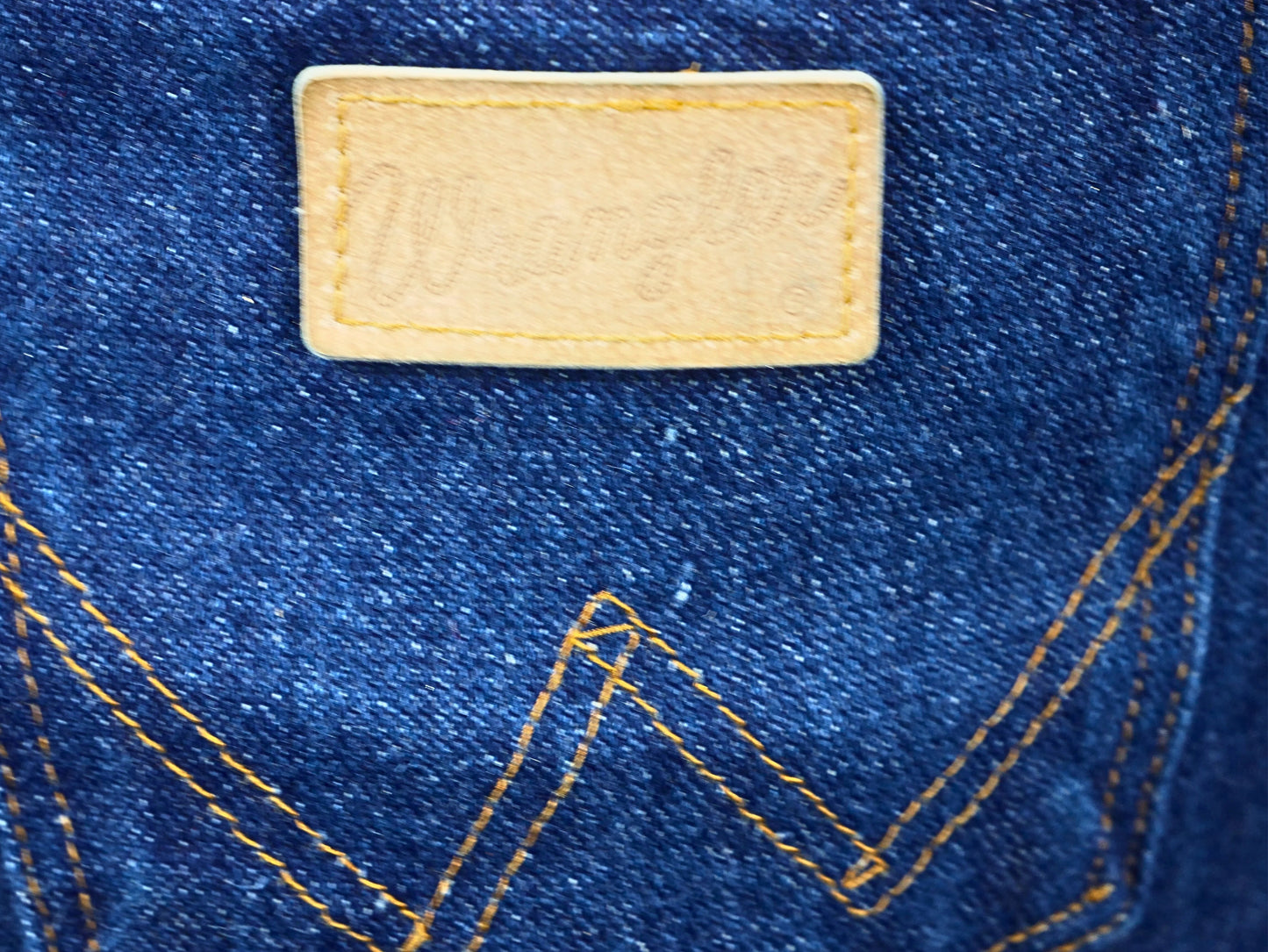 Wangler Jupe droite vintage en jean