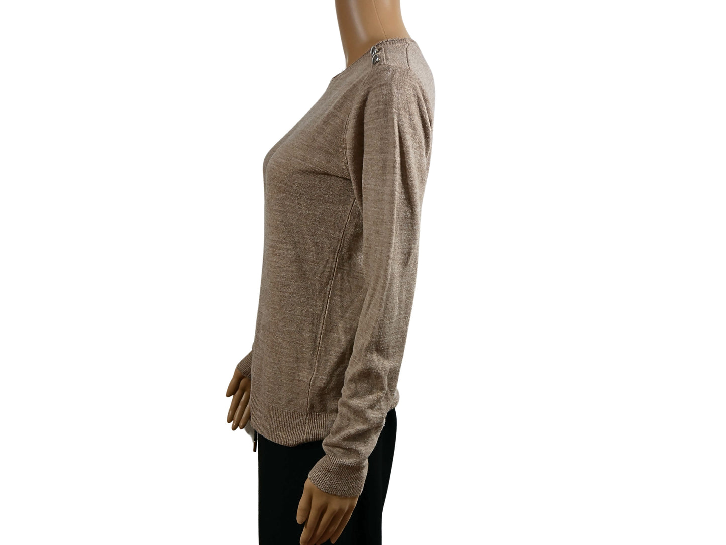 Pull beige en maille Atmosphere
