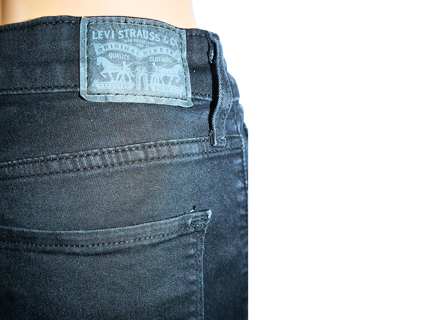 Jean droit noir 721 Levi's