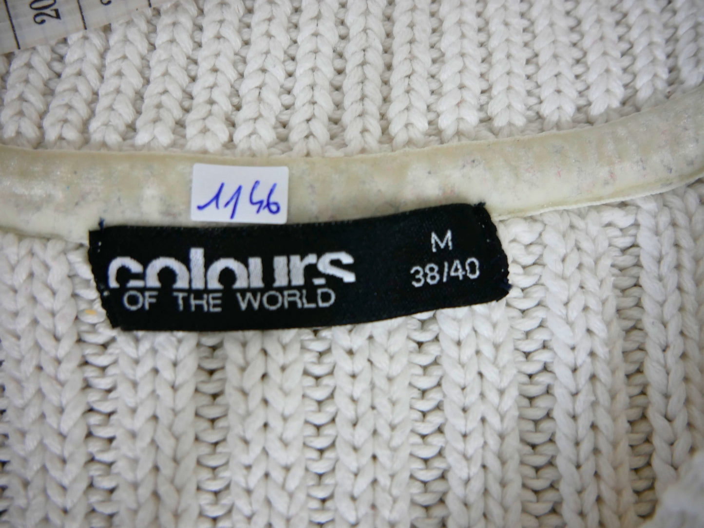 Pull en maille sans manche Colours of the Word