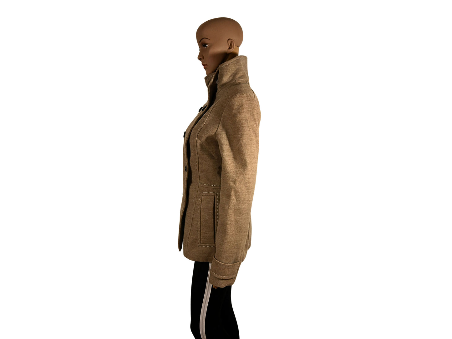 Manteau Femme H&M Beige de seconde main